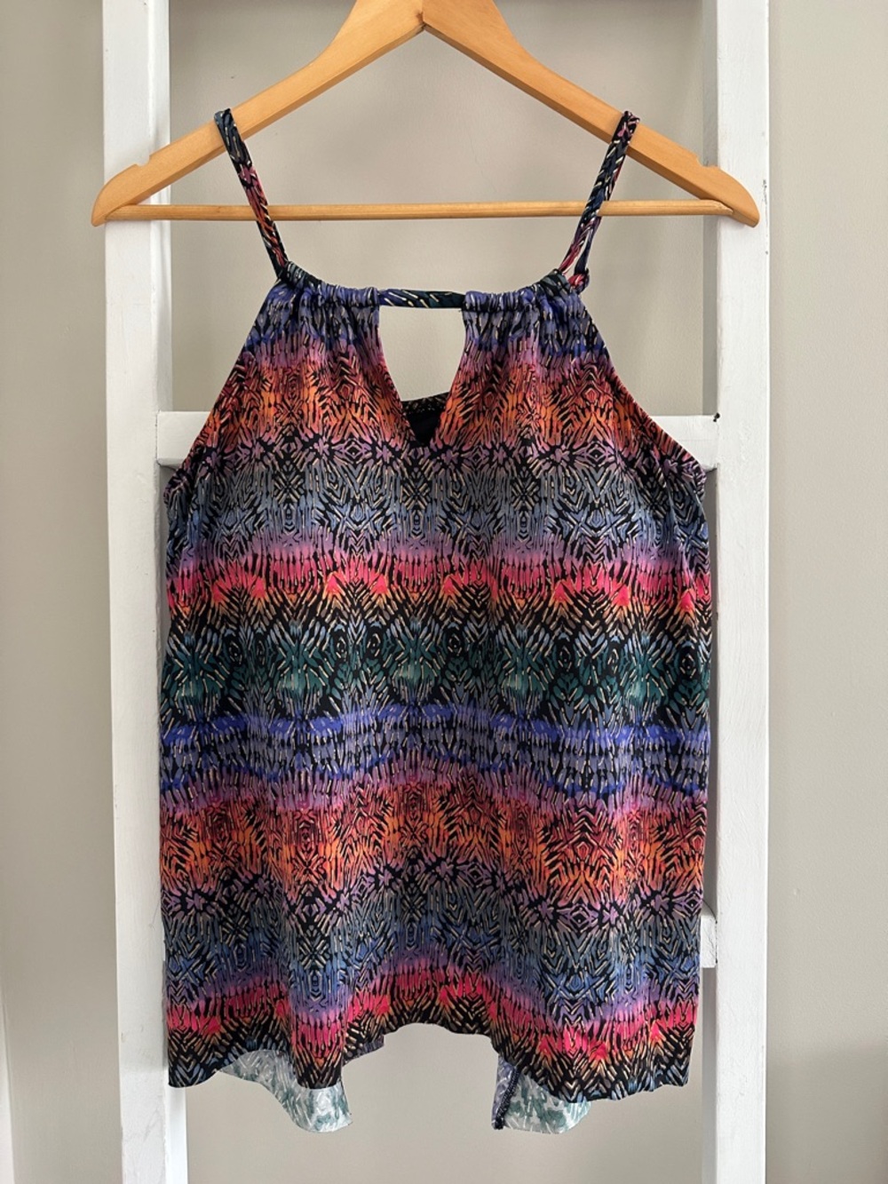 Miraclesuit Tramonto Belle Peephole Tankini Swim Top